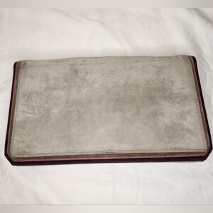 70s Suede Clutch Purse